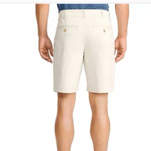 WHITE IZOD SALTWATER STRETCH CLASSIC FLAT FRONT CHINO SIZE 40 - Picture 2 of 8